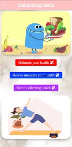 Maintaining health