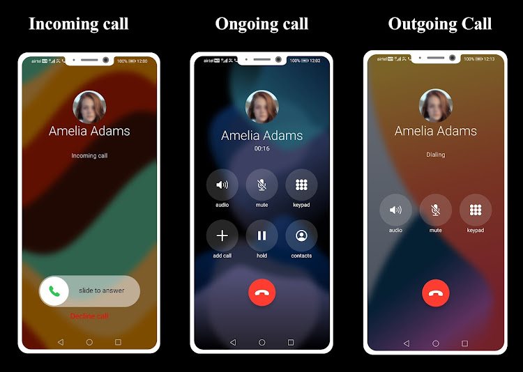 iCall Dialer Screen & Contacts - 7.0 - (Android)