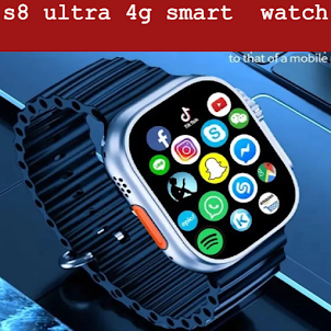 s8 ultra 4g smart watch guide