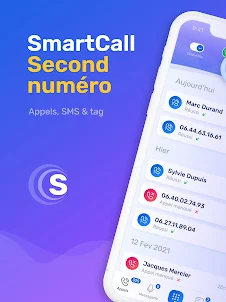 SmartCall: Second numéro & SMS