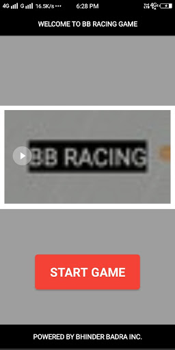 BB Racing - Basic Car Racing Screen 2