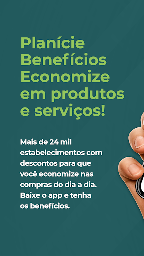 Android application Planície Benefícios screenshort