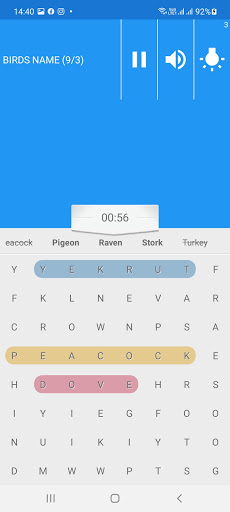 Word Search Puzzle  Crosswords Game