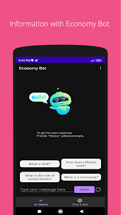 EconomyBot AI チャット