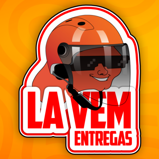 Lá Vem Entregas logo