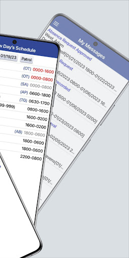 Schedule Express Mobile Screen 2