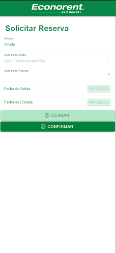 Car Sharing by Econorent Screen 2