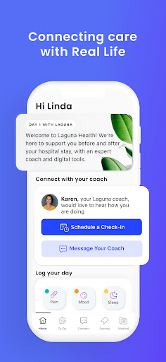 Android application Laguna Health screenshort
