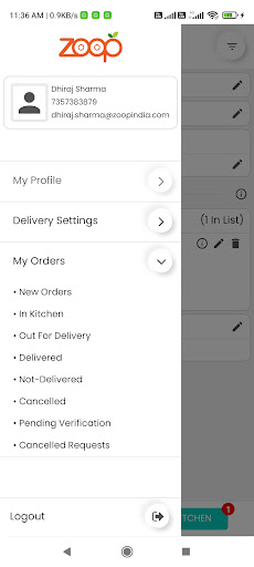 Zoop Restaurant Partner