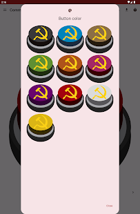 Communism Button Captura de tela