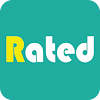 Rated, A rating app. icon