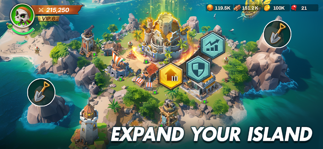 Lord of Seas: Survival&Conquer 5.5.0.3961 APK + Mod (Remove ads / Mod speed) for Android