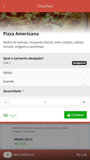 Pizza DLita Screen 3
