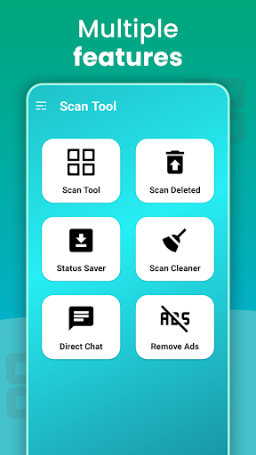 Android application Web Scan Tool - Dual Accounts screenshort