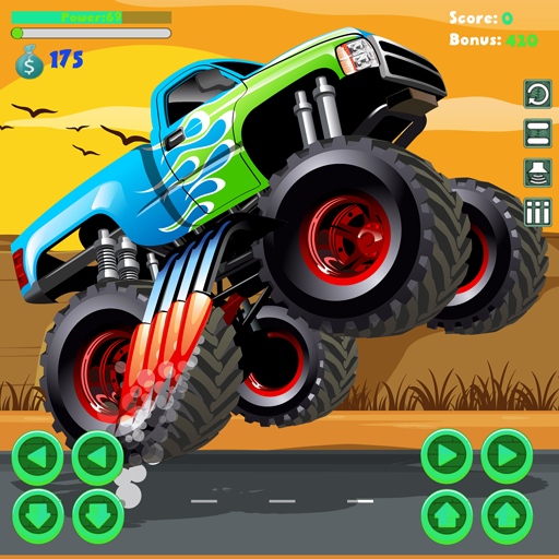 Monster Truck Survival Game 3D logo