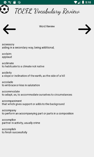 TOEFL Review