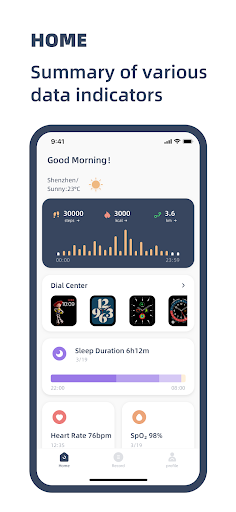 Android application HappyCat Fit screenshort