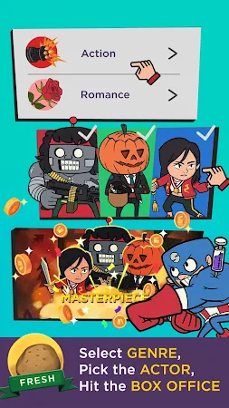 Game screenshot Hollywhoot: Idle Hollywood Evo apk download