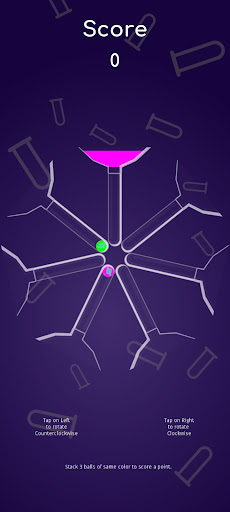 Seven Tube Puzzle Screen 3