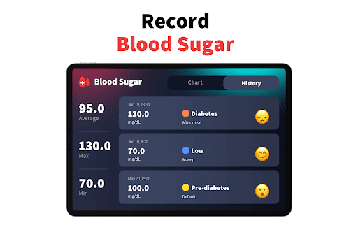 Screenshot of Heart Rate Monitor - Pulse App