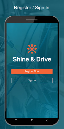 Android application Shine and Drive screenshort