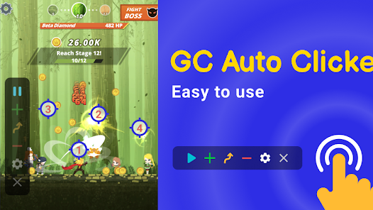 GC Auto Clicker MOD APK v1.9.32 (VIP Unlocked) Download Gallery 6