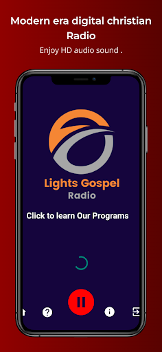 Android application Lights Gospel Radio screenshort