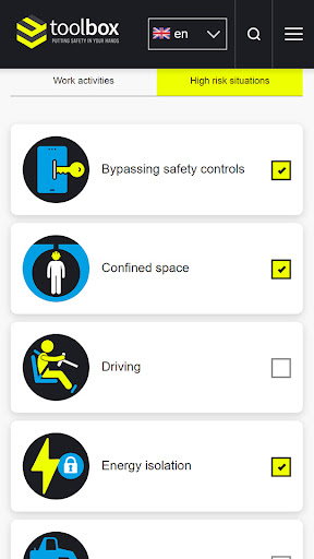 Android application Energy Institute - Toolbox screenshort