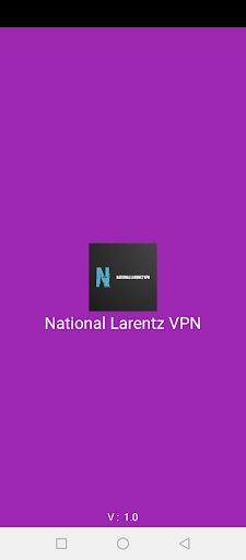 Android application National Larentz VPN 4G 5G screenshort