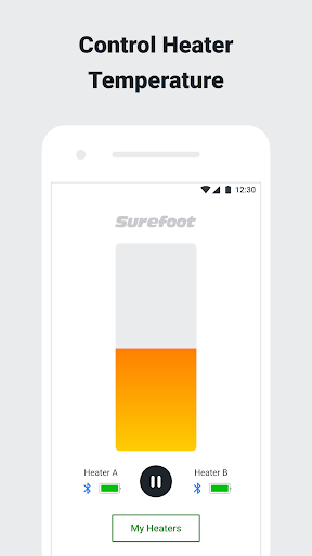 Android application Surefoot Winterheat screenshort