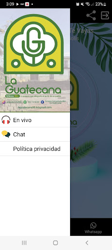 La Guatecana Estéreo 98.6 FM Screen 3