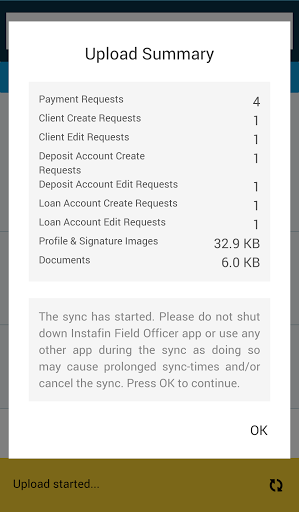Instafin Field Officer app