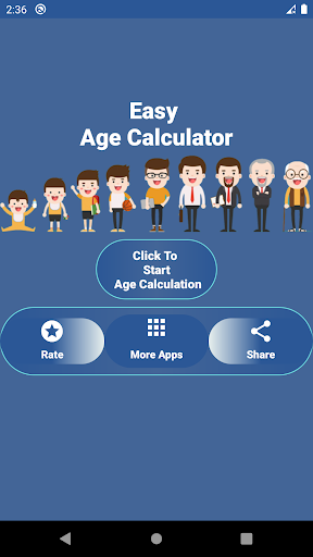 Easy Age Calculator Screen 2