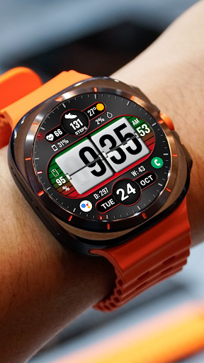 Flip Style WearOS NTV279 Screen 2