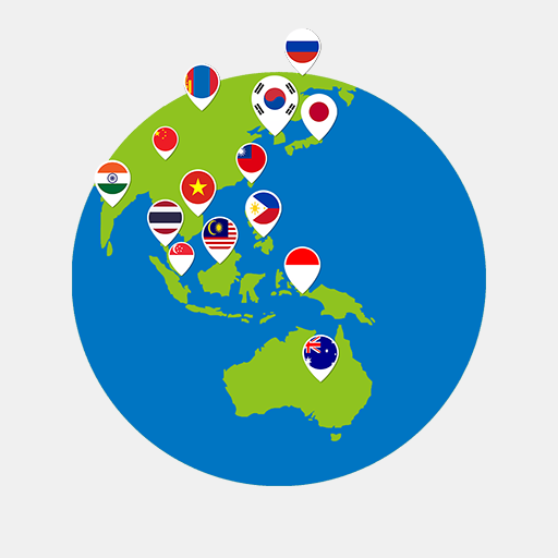 세계의 국기 | 세계 국기 공부, 퀴즈, 색칠공부 1.030 Icon