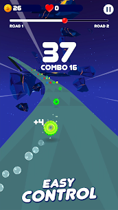 Space Road: color ball game Mod Apk 2