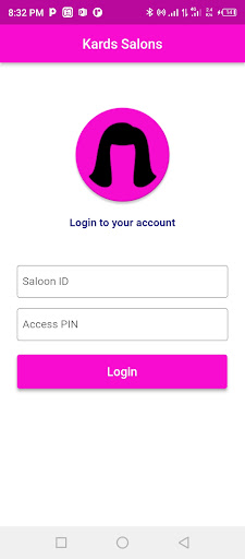 Android application Movit Salons screenshort
