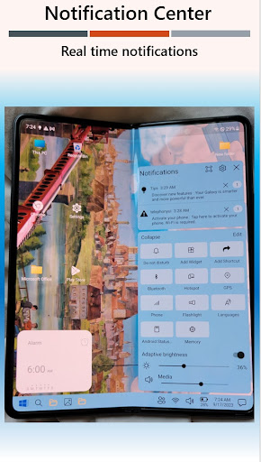 Win-X Launcher for Foldables Screen 3