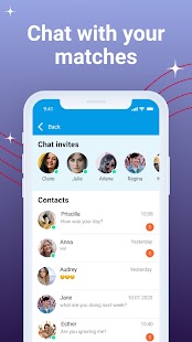 Bloomy: Dating Messenger App Screenshot