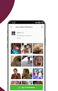 Animated stickers WASticker