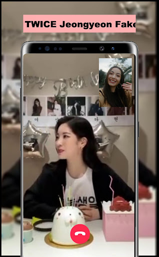 TWICE Dahyun Fake Call Screen 3
