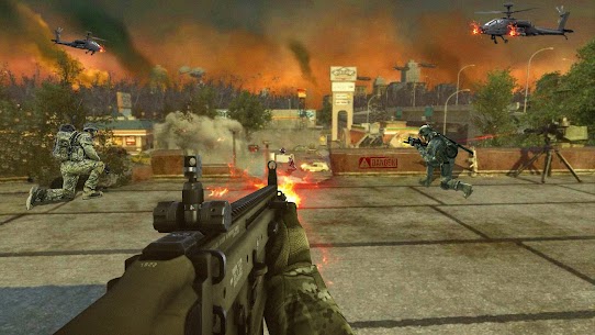 Ops war fighter gun games 3d MOD APK (GOD MODE/DUMB ENEMY) 5