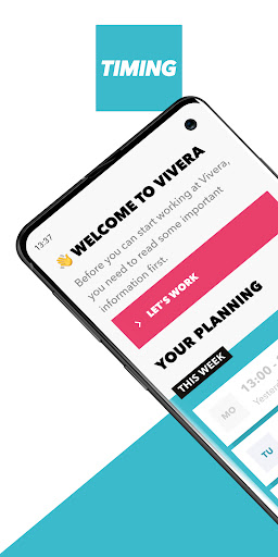 Android application Timing - Vacancies for you screenshort