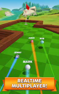 Golf Battle MOD APK (Freeze Bots, Unlocked All) 2