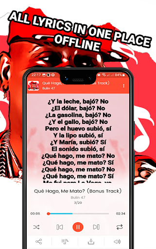 Bulin 47 Musica+Lyrics Screen 2