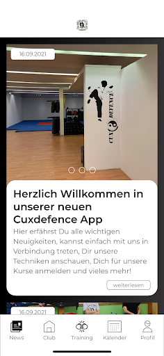Cuxdefence Sportschule Screen 3