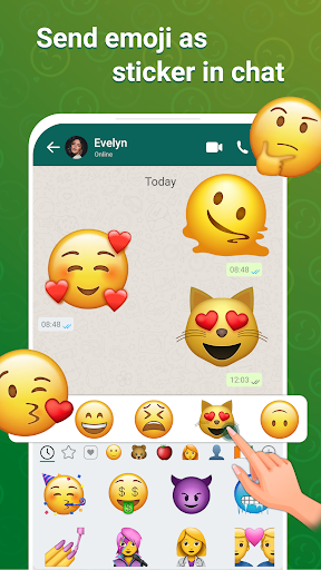 iOS Emoji Stickers Screen 2