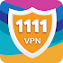 1111VPN & Secure Proxy Server1.0.21 (Ad Free)