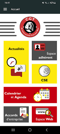 Android application CGT Arcelormittal Fos screenshort
