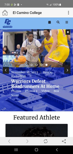 Android application El Camino College screenshort